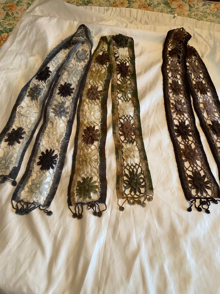 Dantel İşlemeli Bohem Kadın Şal - Görsel 2