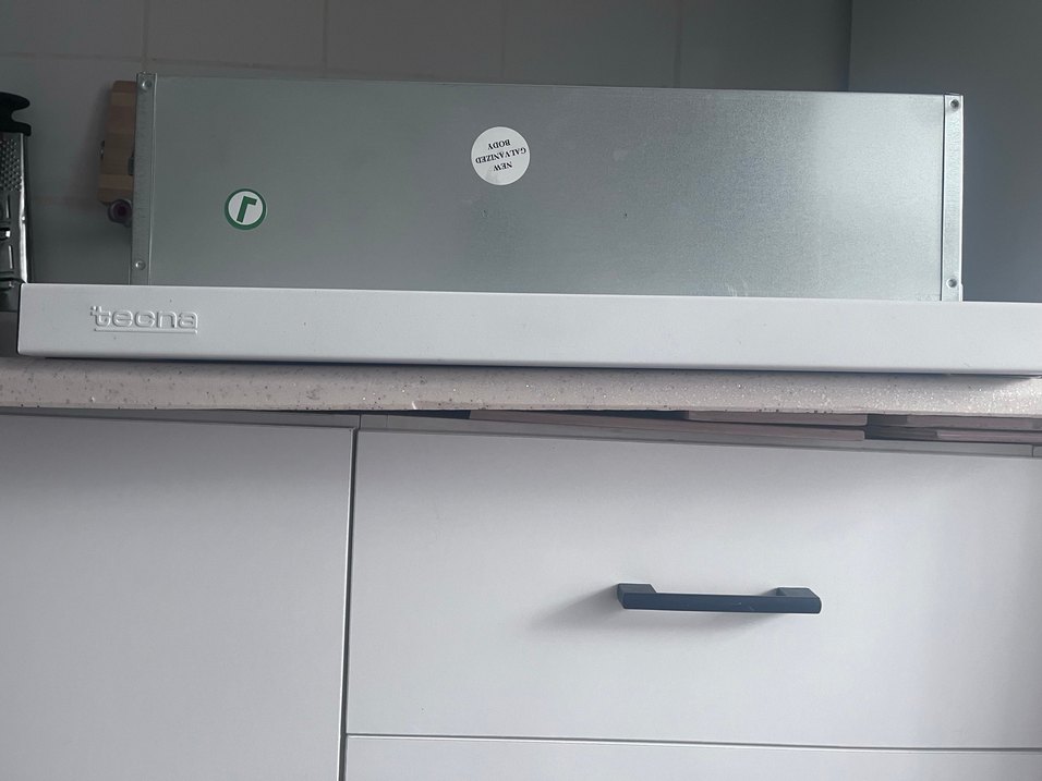 Beyaz-Gri Çift Fanlı Havalandırma Ünitesi - Görsel 3