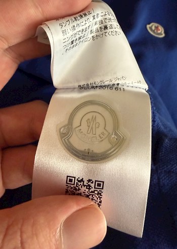 orijinal moncler polo tisort - Görsel 5