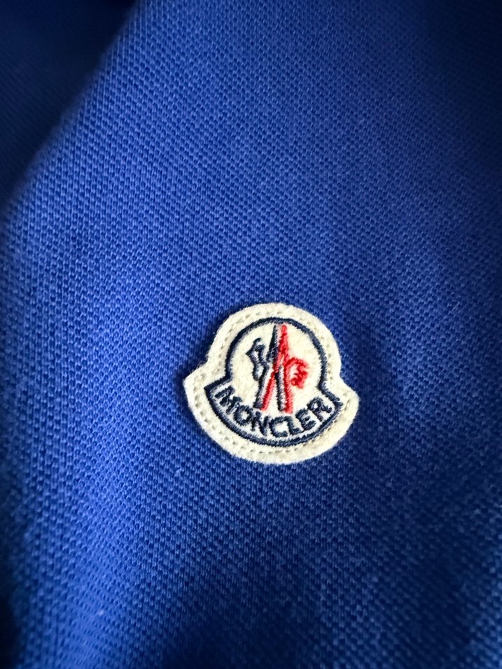 orijinal moncler polo tisort - Görsel 3