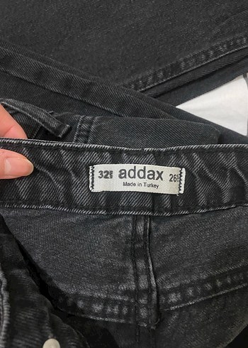 Addax Siyah kadın mom jean - Görsel 3