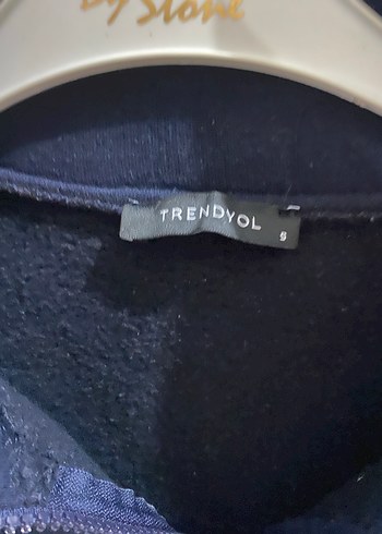 Kadın Lacivert Spor Sweatshirt Yarım Fermuarlı - Görsel 3