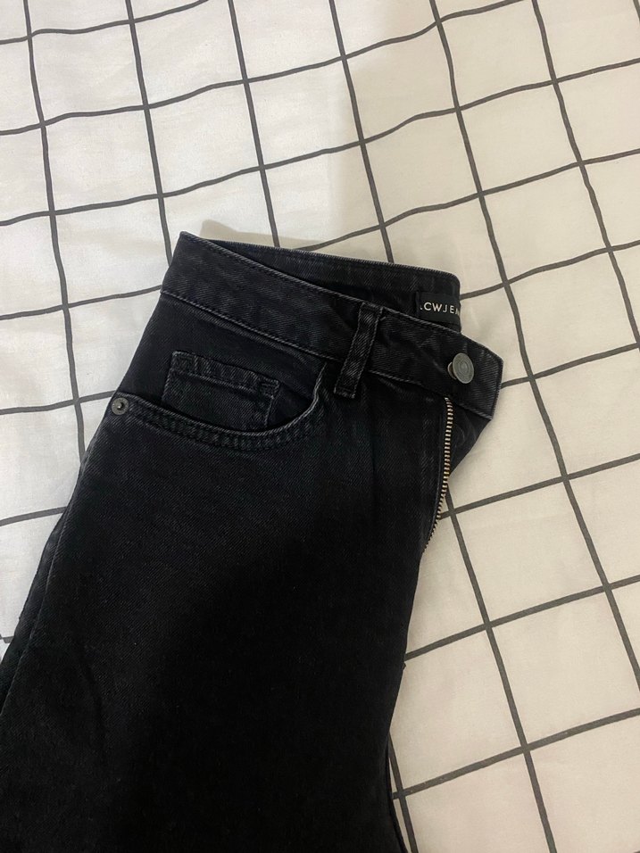 LCW Siyah slim mom jean - Görsel 2