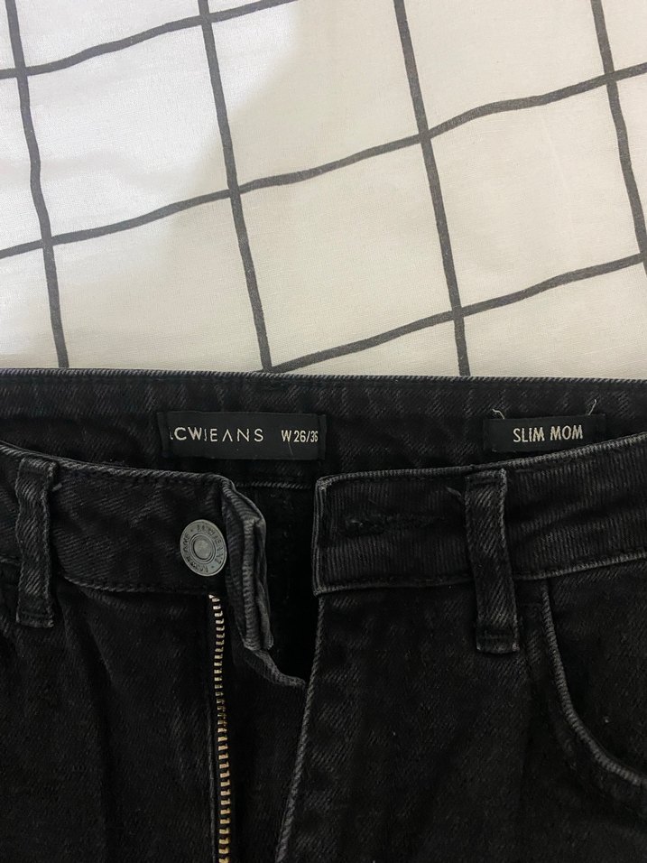 LCW Siyah slim mom jean - Görsel 3