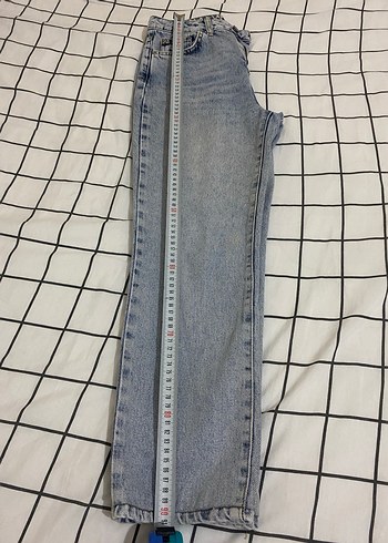 Trendyolmilla Kadın Mavi Denim Regular Fit Jean - Görsel 3