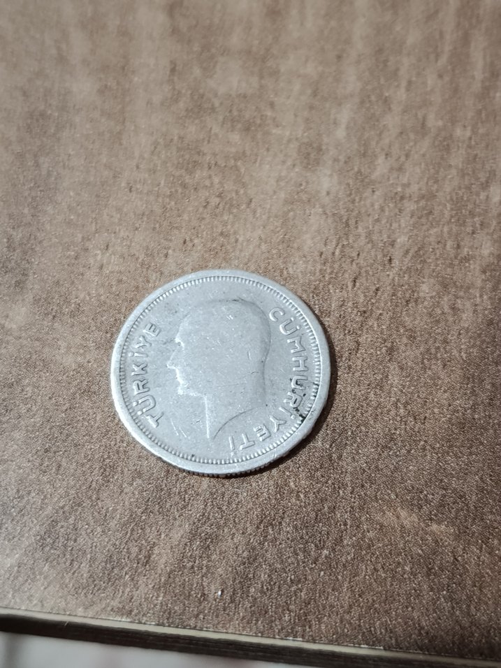 gümüş 25 Kuruş 1936 - Görsel 2