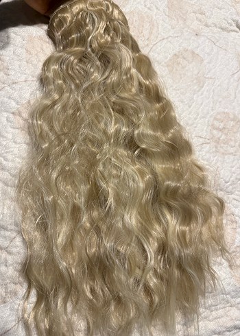 Bej Püsküllü Kadın Saç Aksesuarı - Görsel 3