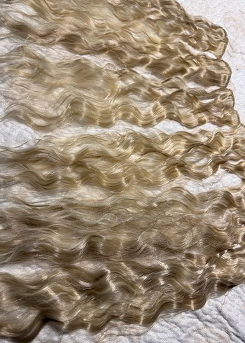 Bej Püsküllü Kadın Saç Aksesuarı - Görsel 8