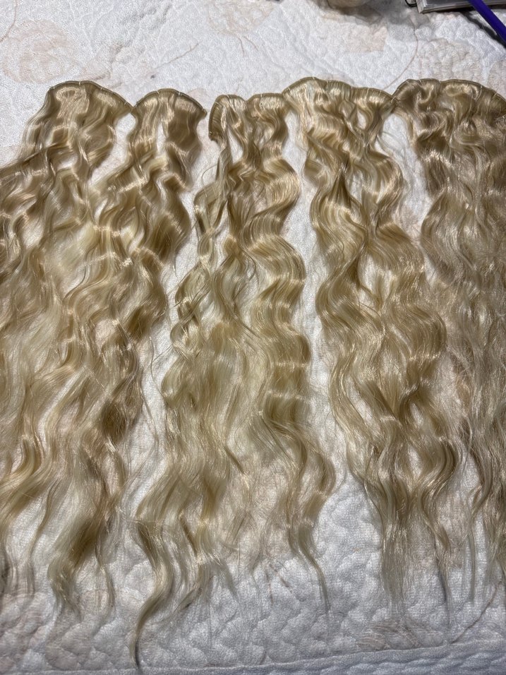 Bej Püsküllü Kadın Saç Aksesuarı - Görsel 5