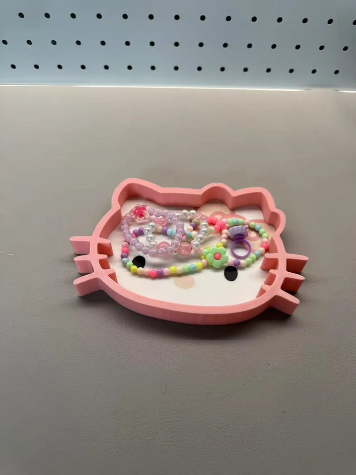 Pembe Hello Kitty takı Tabağı - Görsel 2