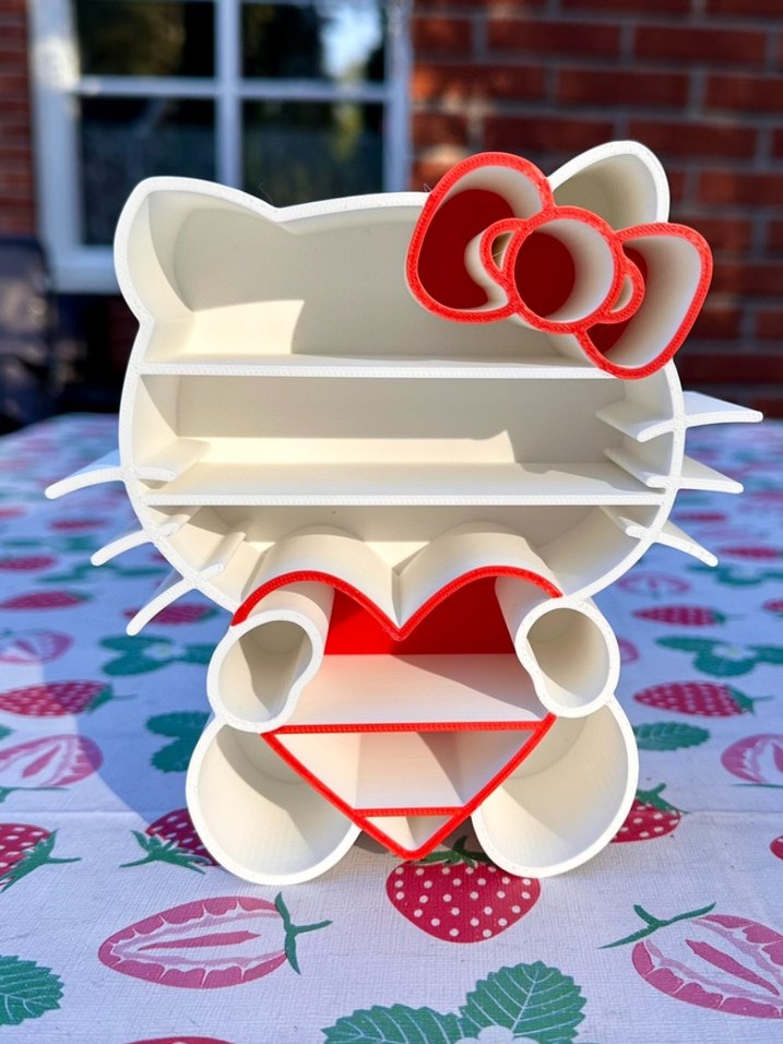 Beyaz Hello Kitty Raf - Görsel 3