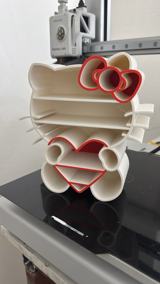 Beyaz Hello Kitty Raf - Görsel 2