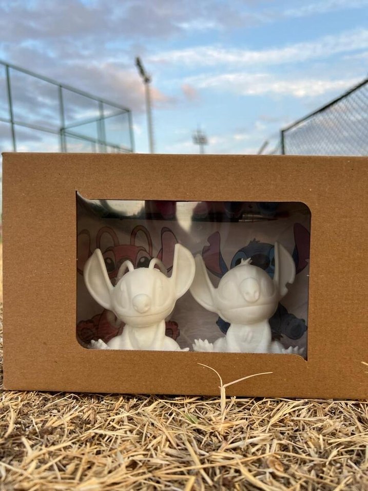 Angel ve Stitch boyama seti - Görsel 2