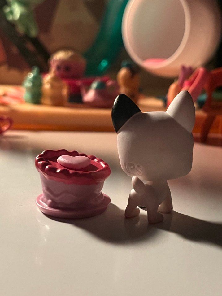 Lps yavru köpek miniş ve pasta set - Görsel 2