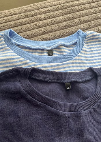 Trendyolmilla 2li kısa kollu crop - Görsel 2