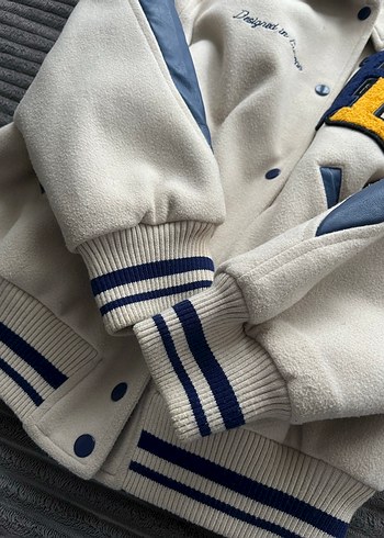 Pull & Bear kadın kolej ceket - Görsel 2