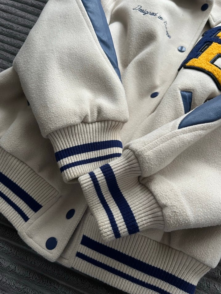 Pull & Bear kadın kolej ceket - Görsel 2