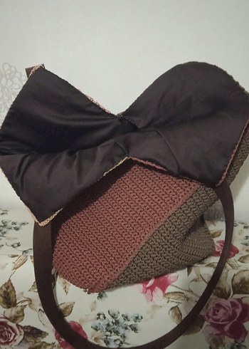 Örgü Bohem Kadın Çanta - Görsel 2