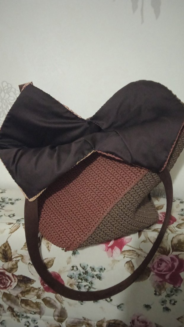 Örgü Bohem Kadın Çanta - Görsel 2