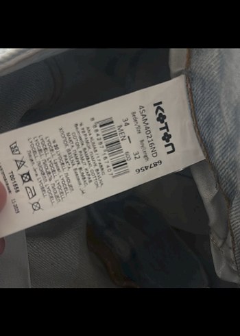 Denim Kargo Kot Pantolon - Görsel 5