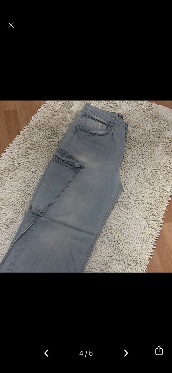 Denim Kargo Kot Pantolon - Görsel 4