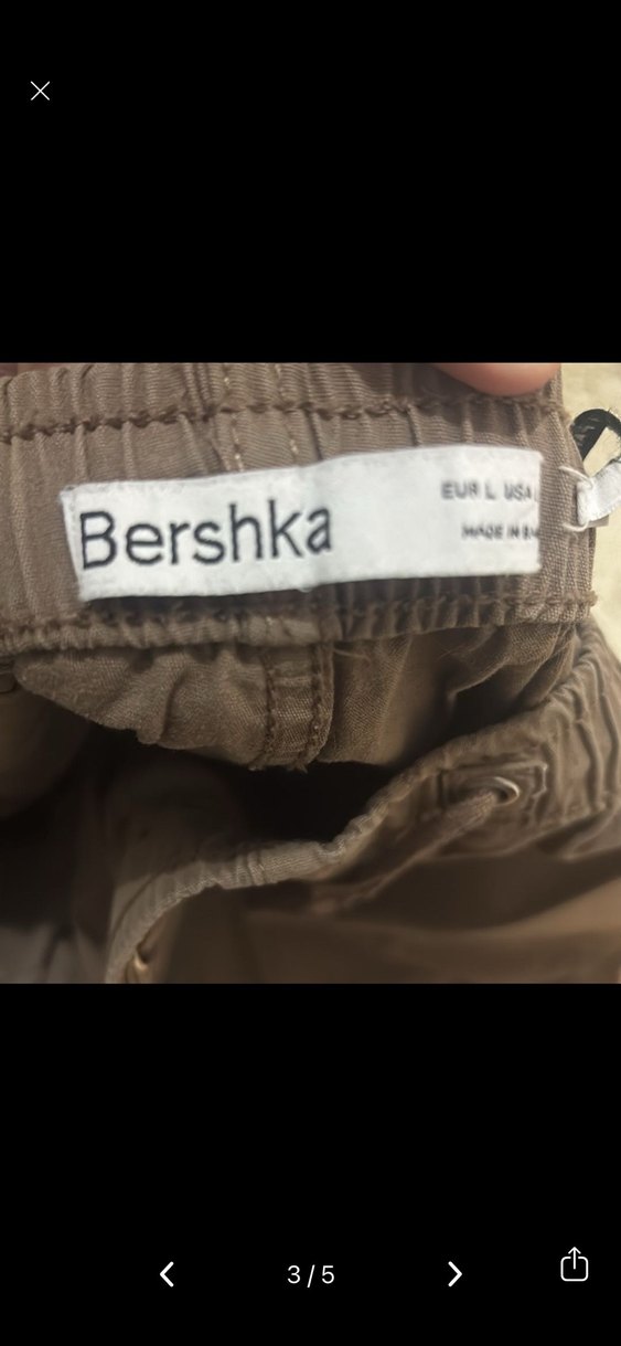 Kemerli Rahat Kesim paraşüt Pantolon - Görsel 3