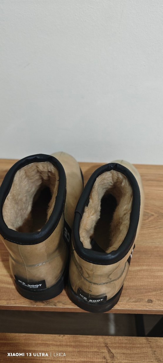 Bej Kadın Blok  Kauçuk Bot - Görsel 2