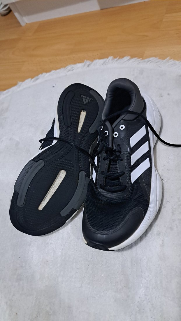 Erkek Siyah Bağcıklı Spor Ayakkabı - Görsel 2