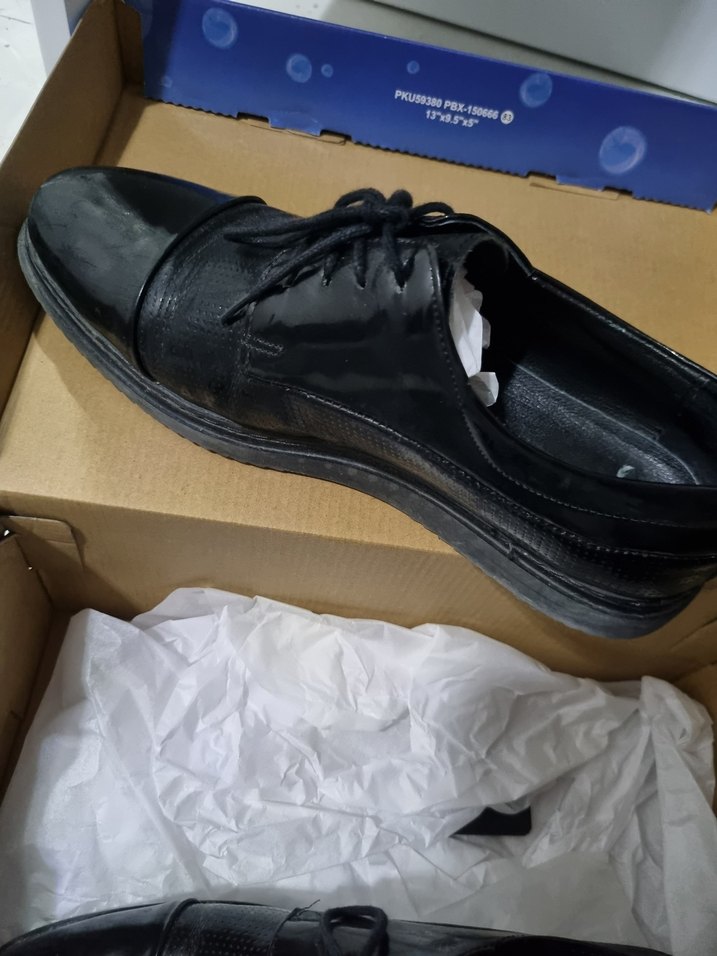 Erkek Siyah Klasik Ofis Ayakkabısı - Görsel 2