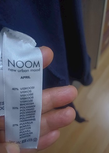 Uzun Lacivert Kadın Hırka - Görsel 2