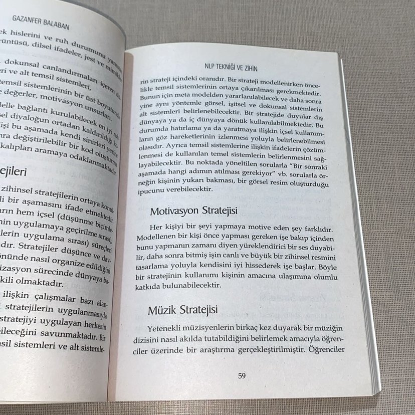 NLP Tekniği ve Zihin - Gazanfer Balaban - Görsel 3
