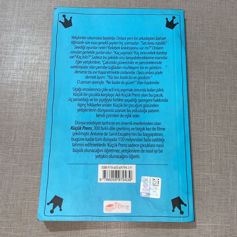 Küçük Prens - Antoine de Saint-Exupéry - Görsel 2