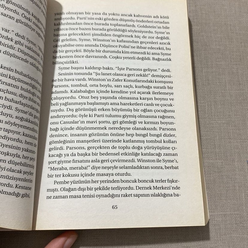 1984 - George Orwell - Görsel 2