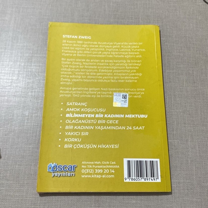 Bilinmeyen Bir Kadının Mektubu - Stefan Zweig - Görsel 2