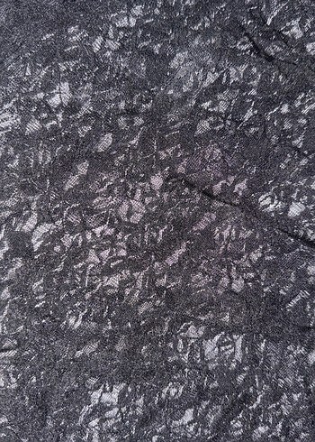 Dantel Detaylı Siyah Uzun Kollu Gotik Bluz - Görsel 2