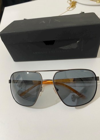 Armani Exchange Siyah Elastik erkek Gözlüğü - Görsel 2