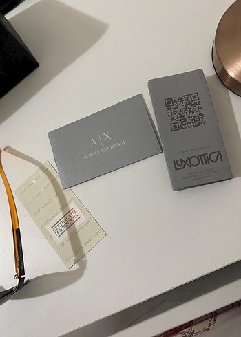 Armani Exchange Siyah Elastik erkek Gözlüğü - Görsel 6