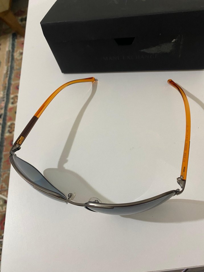 Armani Exchange Siyah Elastik erkek Gözlüğü - Görsel 3