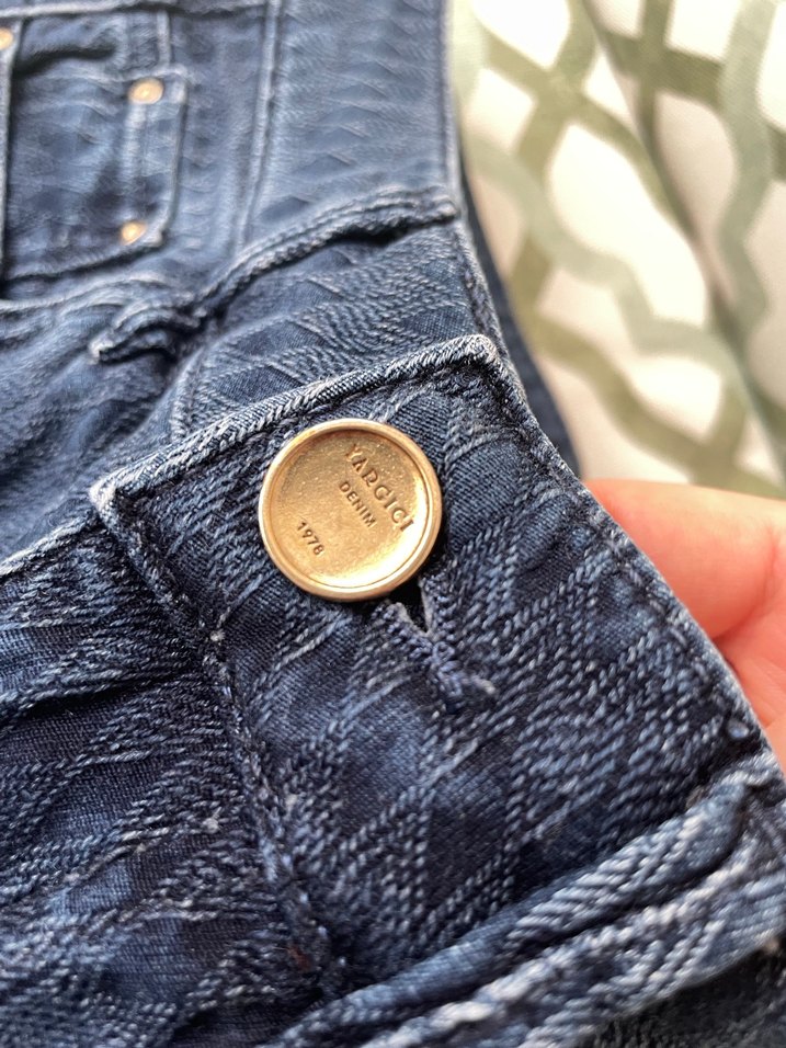 Yargıcı Lacivert Kadın Kot Pantolon - Görsel 4