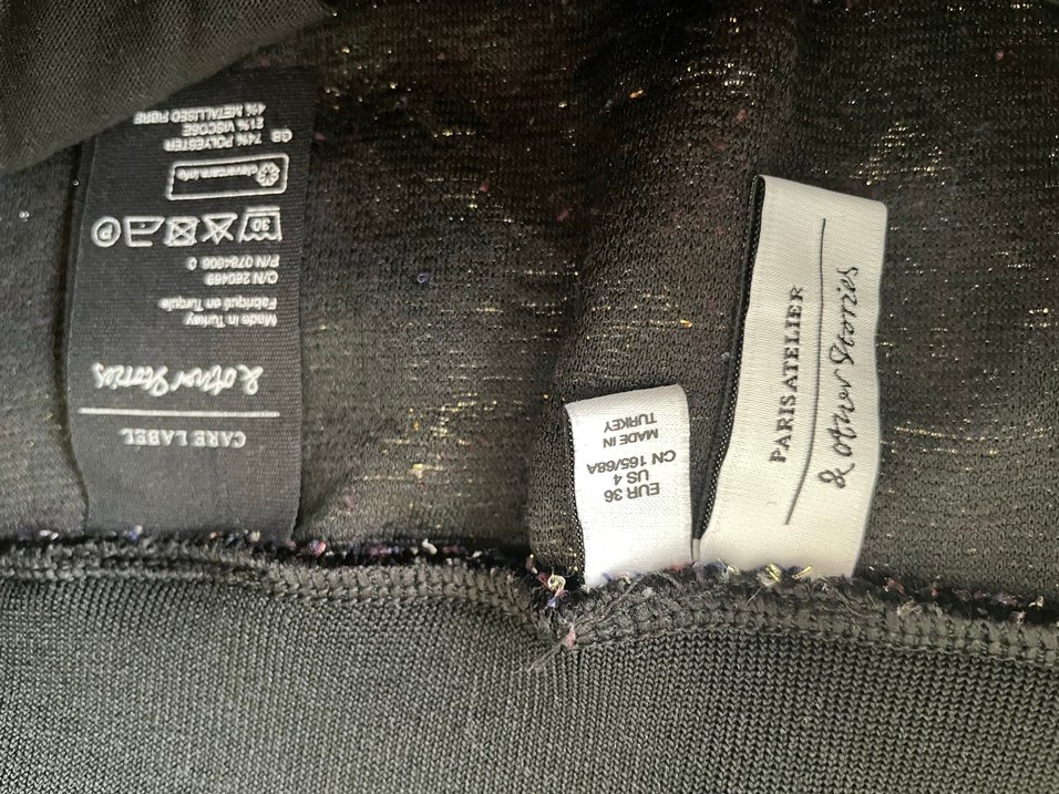 Other Stories Nakışlı Şal Desenli Mini Etek - Görsel 2