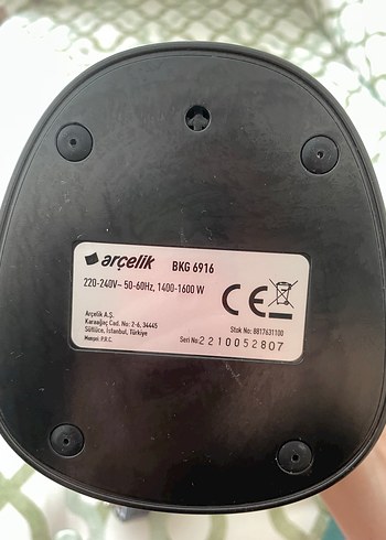 Arçelik Bkg 6916 buharlı ütü - Görsel 4