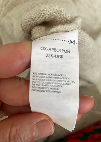 Oxxo Bej Örgü Kadın Kazak - Görsel 4