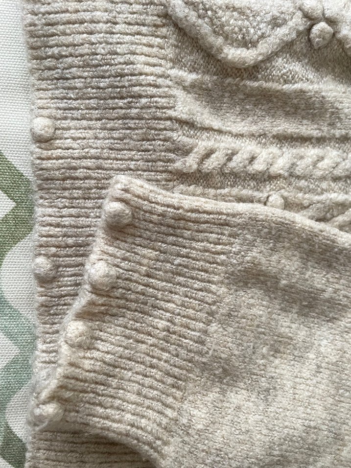 Oxxo Bej Örgü Kadın Kazak - Görsel 2