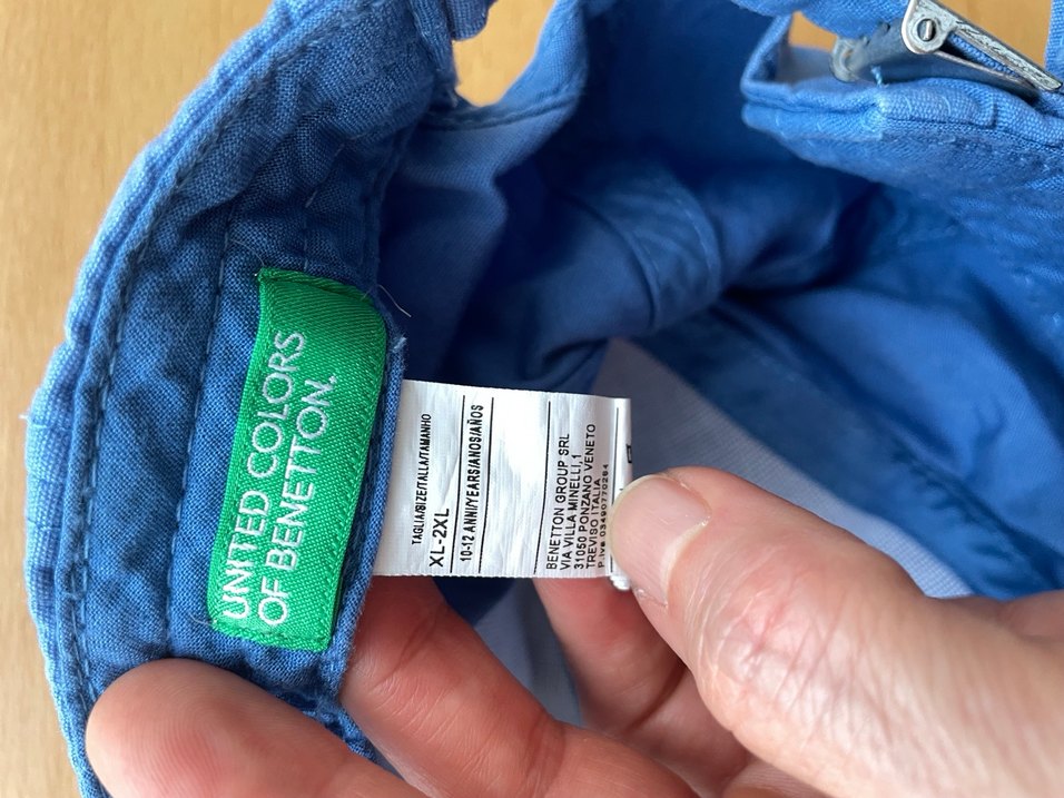 Benetton  Parlak Mavi Kadın Şapka - Görsel 3