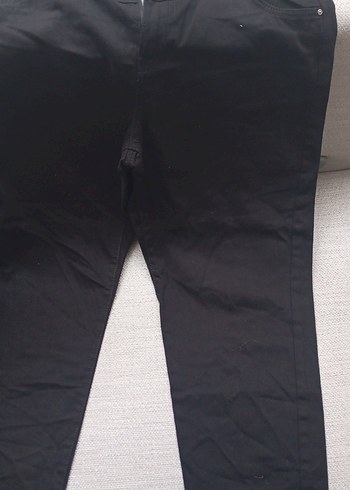 Bershka siyah kot pantolon - Görsel 4