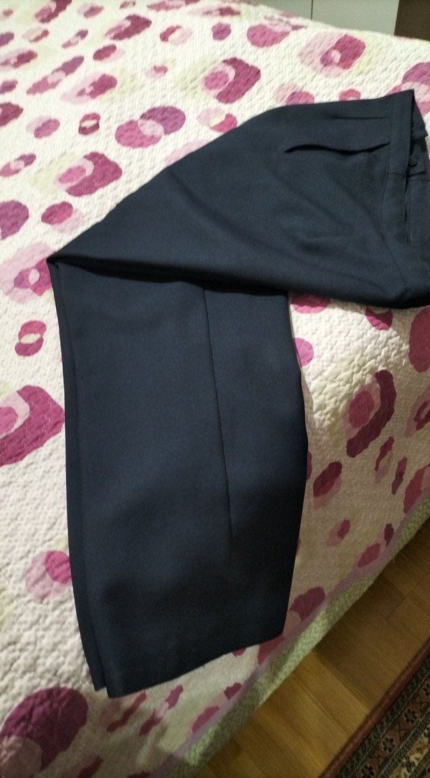 simli kaşe üçlü takım 42 beden ceket etek pantolon - Görsel 3