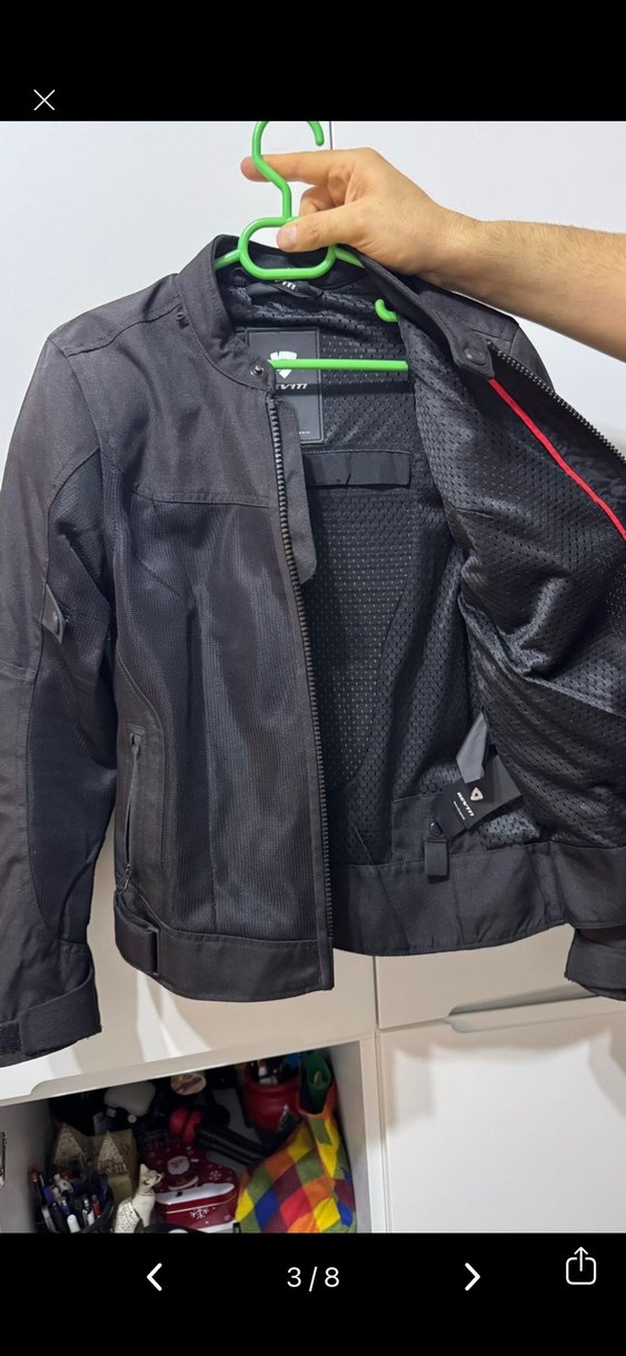 Revit motor montu 36 beden, Fermuarlı, Dar Kesim - Görsel 3