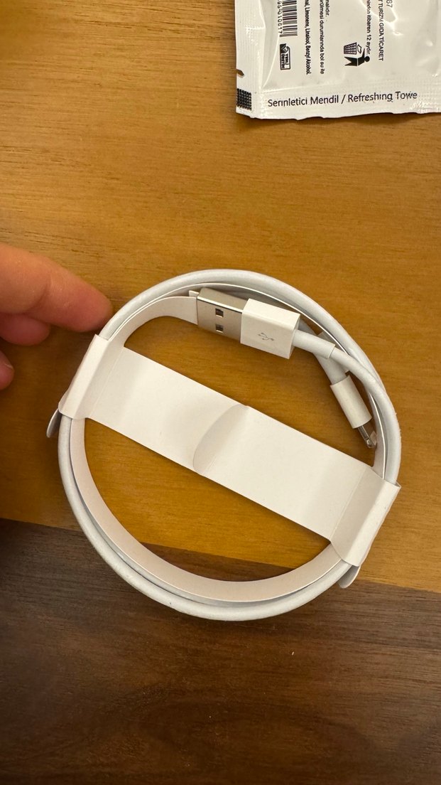 İPhone Lightning Telefon Şarj Kablosu - Görsel 2