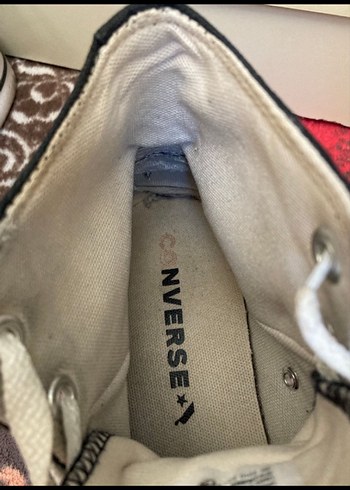 Converse Siyah Platform Topuklu Kadın Spor Ayakkabı - Görsel 4