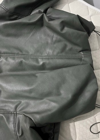 Zara deri bomber mont - Görsel 4